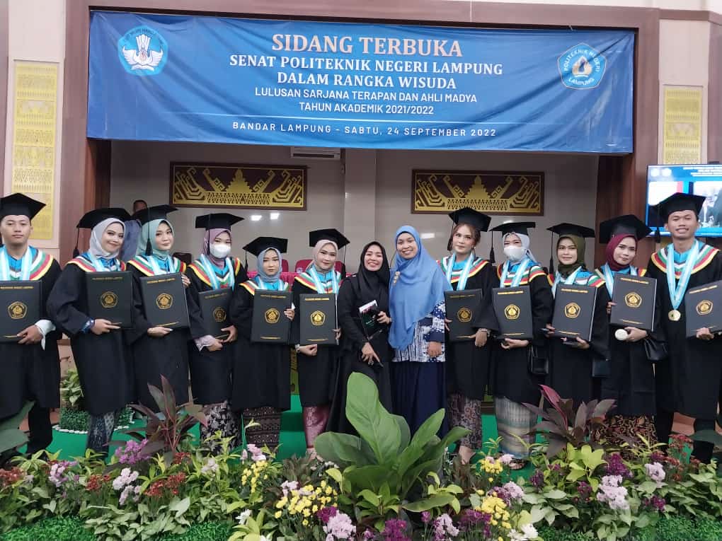 Wisuda Mahasiswa S1 Terapan Agribisnis Pangan Periode September 2022