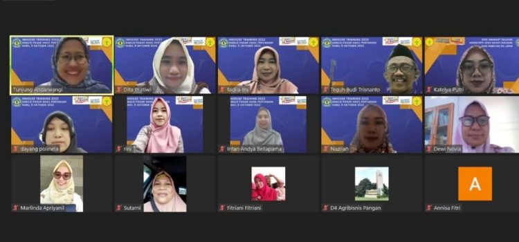 Inhouse Training Analis Pasar Hasil Pertanian PS Agribisnis Pangan