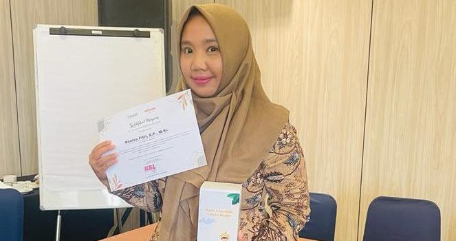 Ibu Annisa Fitri, S.P., M.Si., Dosen PS Agribisnis Pangan, Berhasil Mendapatkan Hibah Pendanaan Pelatihan Peningkatan Kompetensi Berstandar Magang Industri