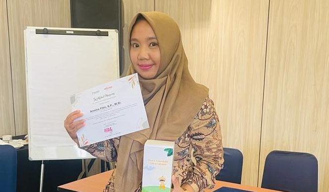 Ibu Annisa Fitri, S.P., M.Si., Dosen PS Agribisnis Pangan, Berhasil Mendapatkan Hibah Pendanaan Pelatihan Peningkatan Kompetensi Berstandar Magang Industri
