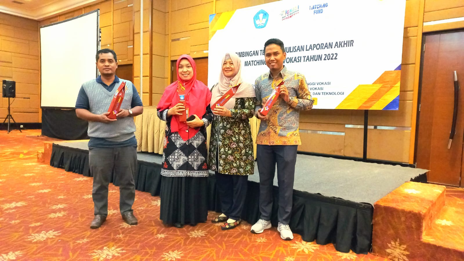 Bimtek Penulisan Laporan Akhir Program Matching Fund Vokasi TA 2022