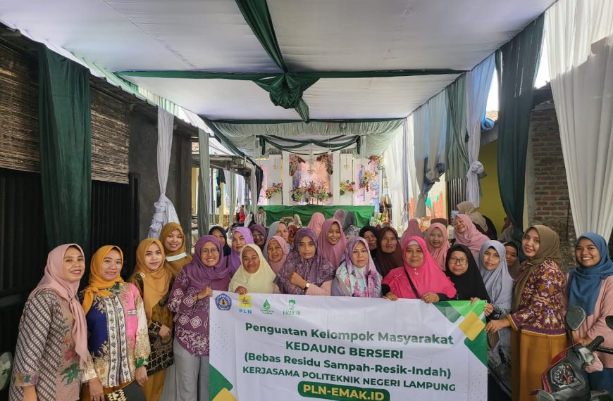 “KEDAUNG BERSERI”, KERJASAMA POLINELA, PLN DAN EMAK-ID
