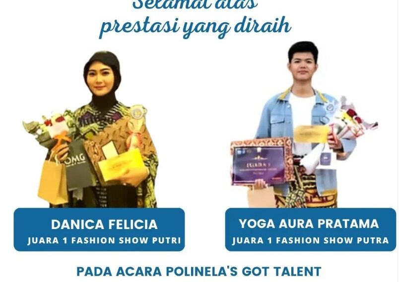 Mahasiswa Agribisnis Pangan Berhasil Meraih Juara 1 Pada Kegiatan Polinela’s Got Talent 2023