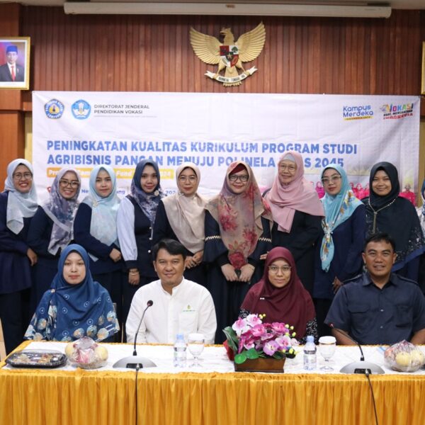 Lokakarya Kurikulum Agribisnis Pangan Menuju Polinela Emas 2045 Melalui Pendanaan Competitive Fund
