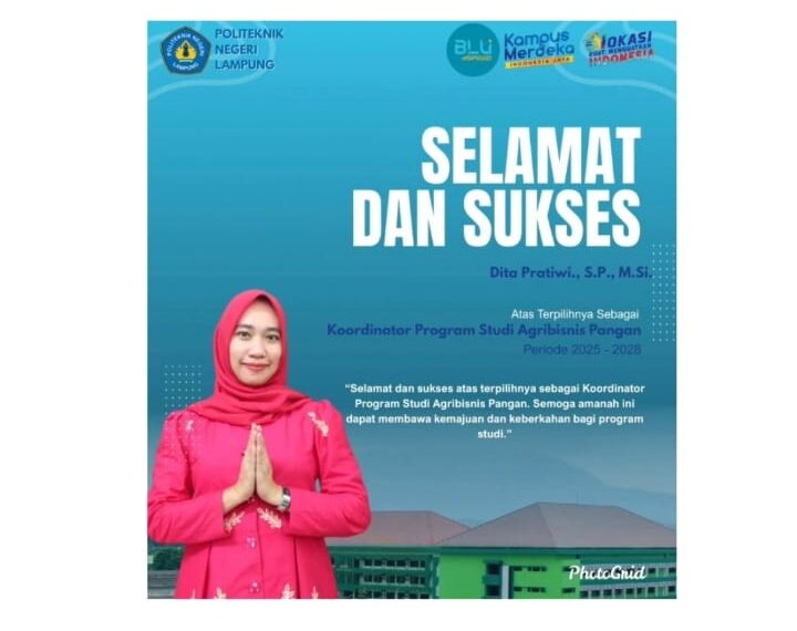 Serah Terima Jabatan Koordinator Program Studi Agribisnis Pangan Polinela