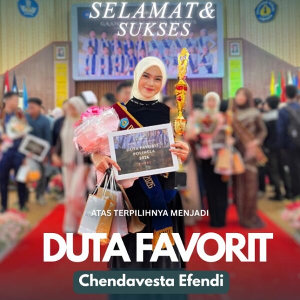 Mahasiswi Agribisnis Pangan Polinela Terpilih sebagai Duta Favorit Polinela 2026